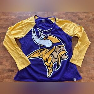 Minnesota Vikings Logo T-Shirt- Women’s Size XXL